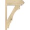 Ekena Millwork Balboa Rough Sawn Arts and Crafts Outlooker, Douglas Fir, 8"W x 24"D x 36"H OUT08X24X36BOA03RDF - alternate 2